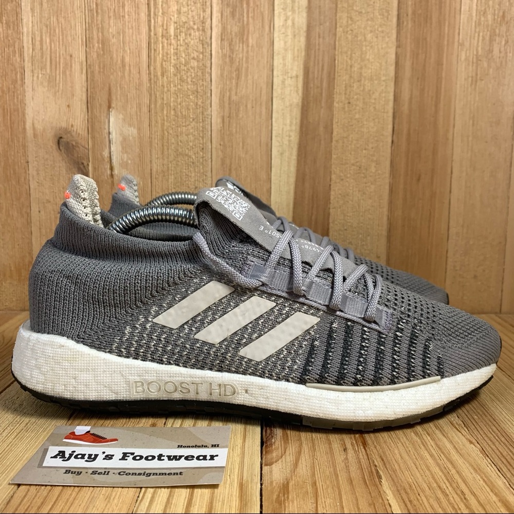 Adidas Pulseboost HD EG1008 Women's Size: 8 Gym Grey Running Shoes